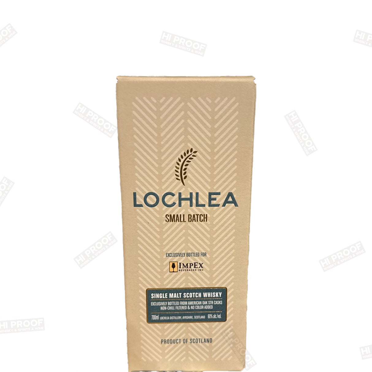 Lochlea Small Batch Release STR Single Malt Scotch Whisky 60% Alc 700ml - Hi Proof - Lochlea