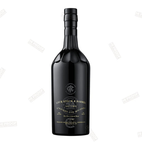 Lock Stock & Barrel Vatted Straight Rye Whiskey 750ml - Hi Proof - Lock Stock & Barrel