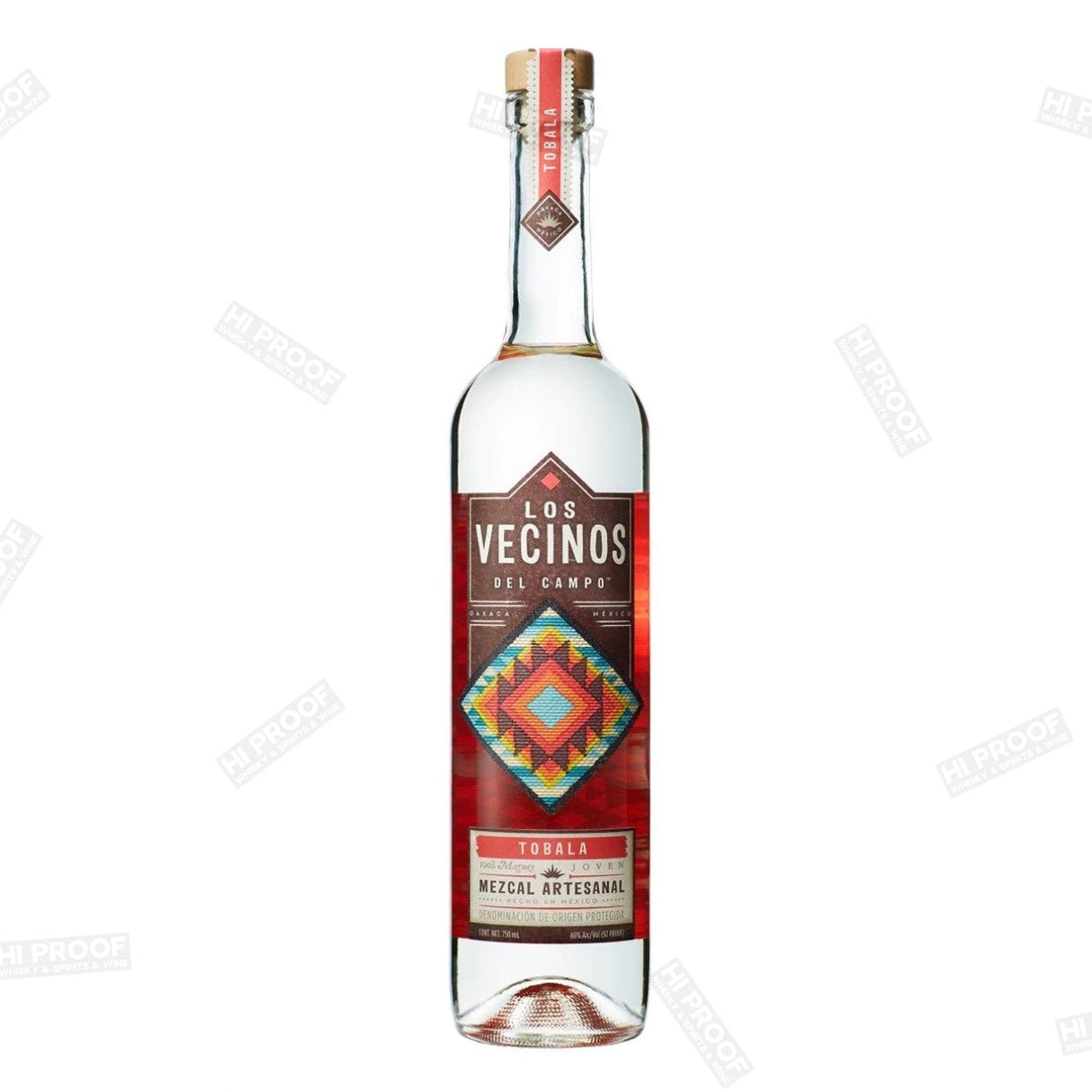 LOS VECINOS DEL CAMPO TOBALA MEZCAL 750ml - Hi Proof - LOS VECINOS