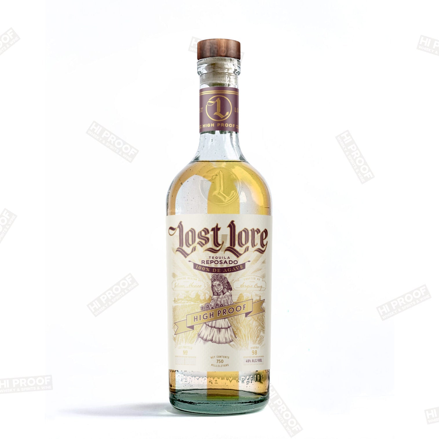 Lost Lore High Proof Reposado Tequila 98 Proof – Hi Proof