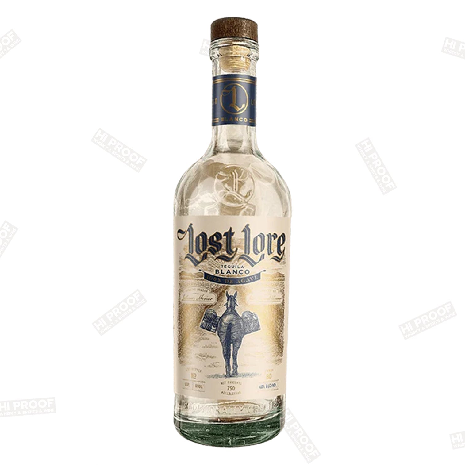 Lost Lore Tequila Blanco 750ml - Premium 100% Agave – Hi Proof