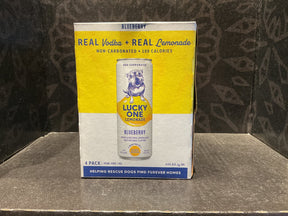 Lucky One Vodka BlueBerry 12oz - 4 Pk - Hi Proof - Hi Proof
