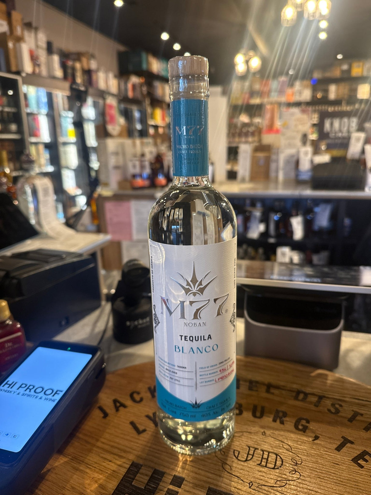 M77 Noban Tahona Blanco Tequila Batch 2 80 Proof 750ml - Hi Proof - M77