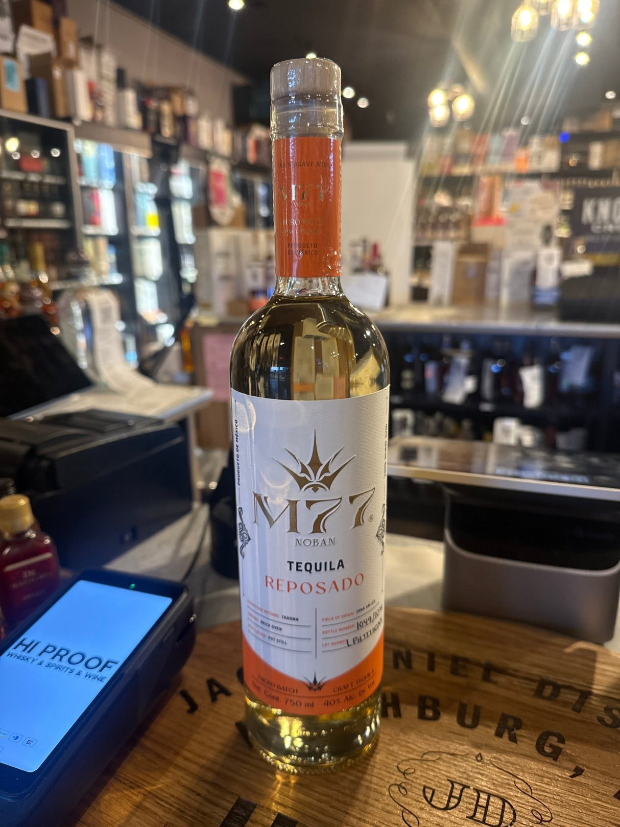M77 Noban Tahona Reposado Tequila Batch 2 80 Proof 750ml - Hi Proof - M77