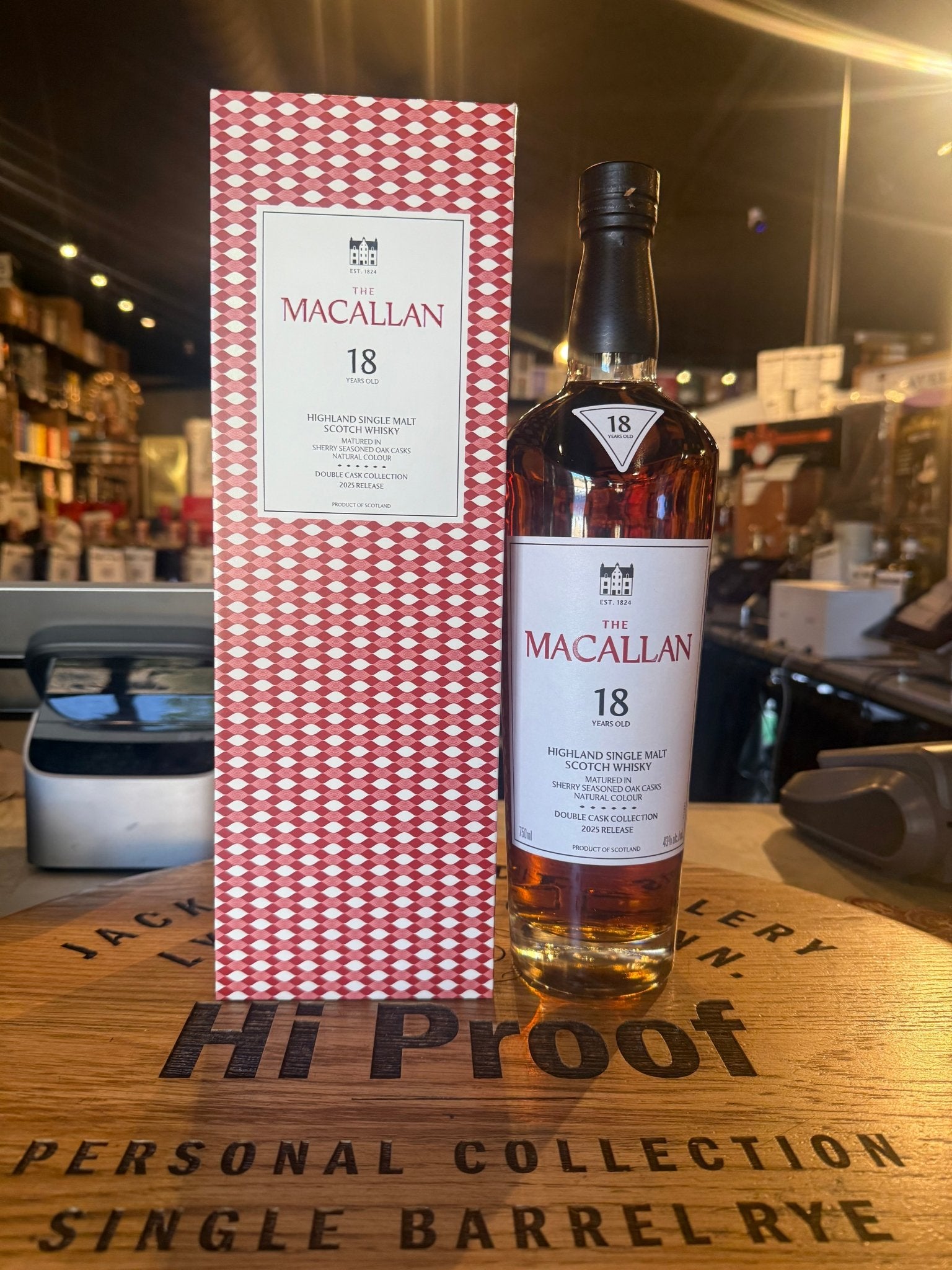 Macallan 18 Year Double Cask Highland Scotch – Hi Proof