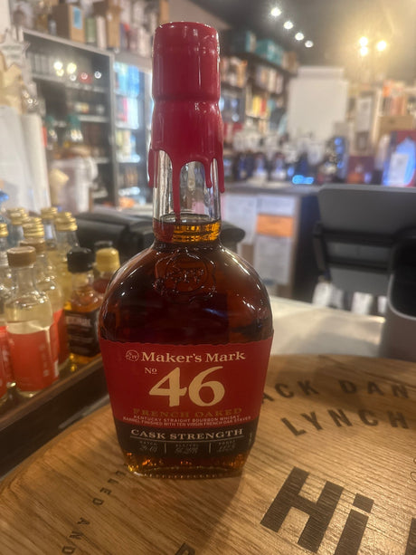 Maker's Mark 46 French Oaked Cask Strength Bourbon Whisky 750ml - Hi Proof - Maker's Mark