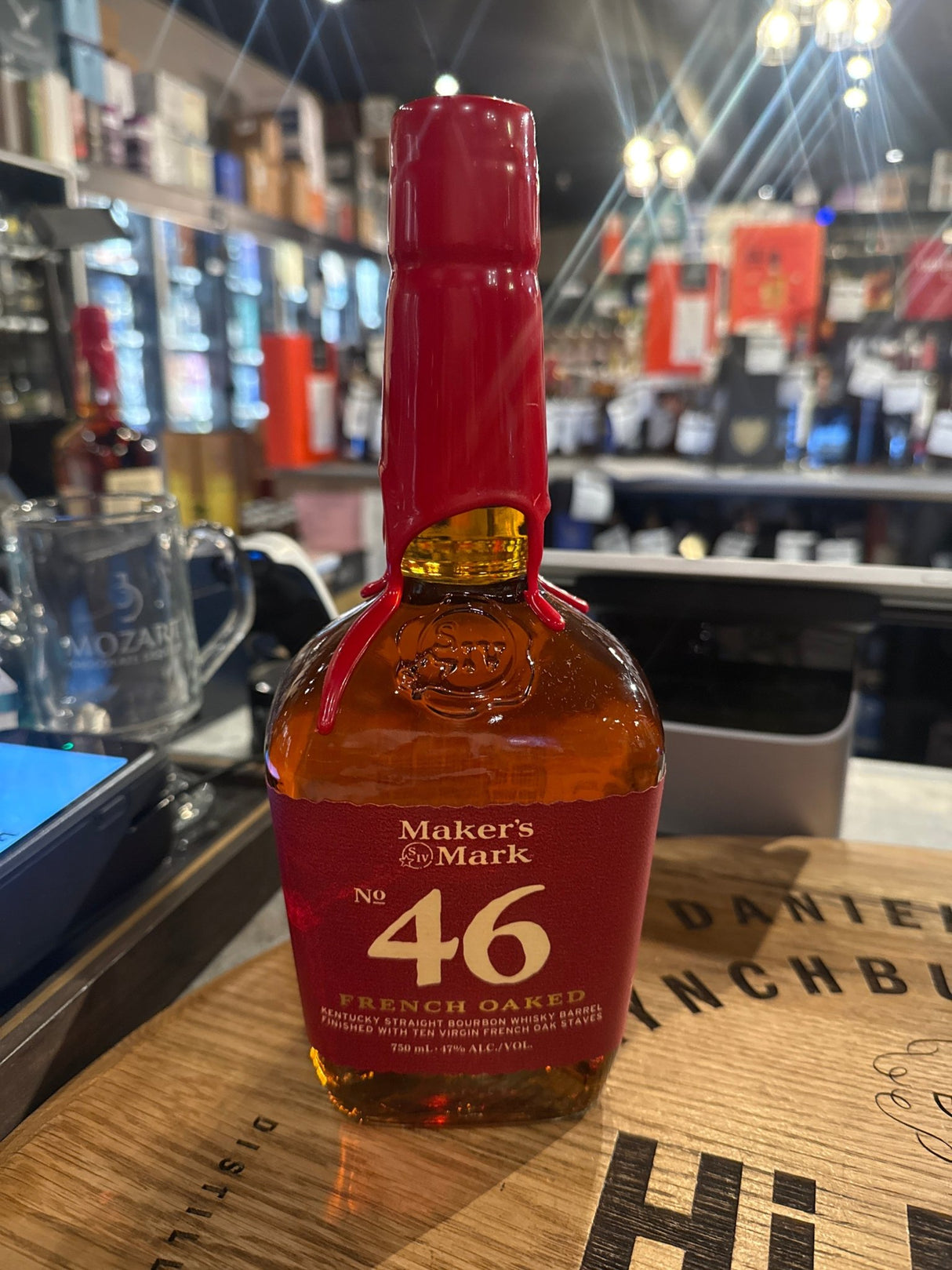 Maker's Mark 46 French Oaked Kentucky Bourbon Whiskey 750ml - Hi Proof - Maker's Mark