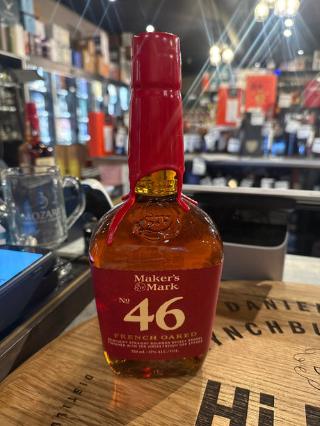Maker's Mark 46 French Oaked Kentucky Bourbon Whiskey 750ml - Hi Proof - Maker's Mark