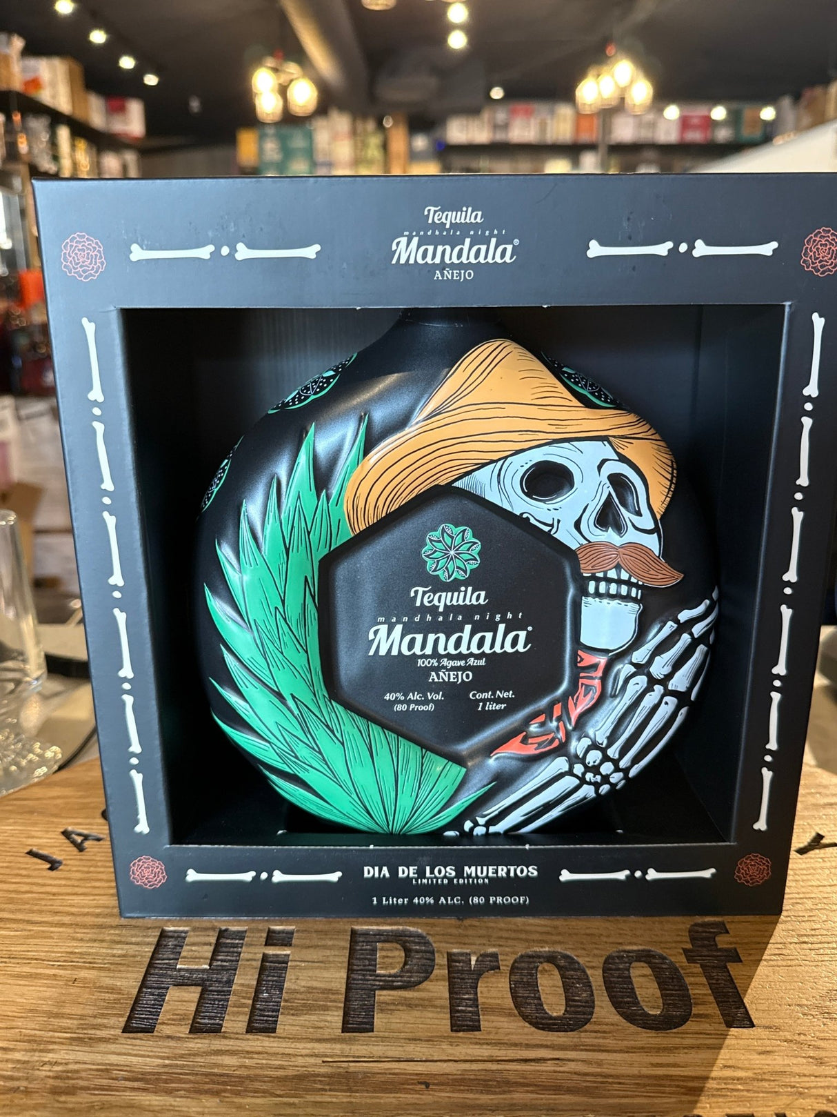 Mandala Anejo Dia De Muertos 2025 Limited Edition (Male Design) 1L - Hi Proof - Mandala