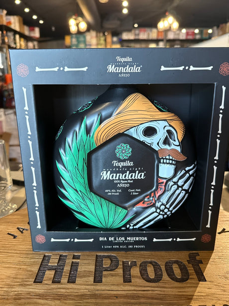 Mandala Anejo Dia De Muertos 2025 Limited Edition (Male Design) 1L - Hi Proof - Mandala