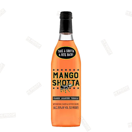 Mango Shotta Mango Jalapeno Tequila 52 Proof Bottle - 750 Ml - Hi Proof - Mango Shotta