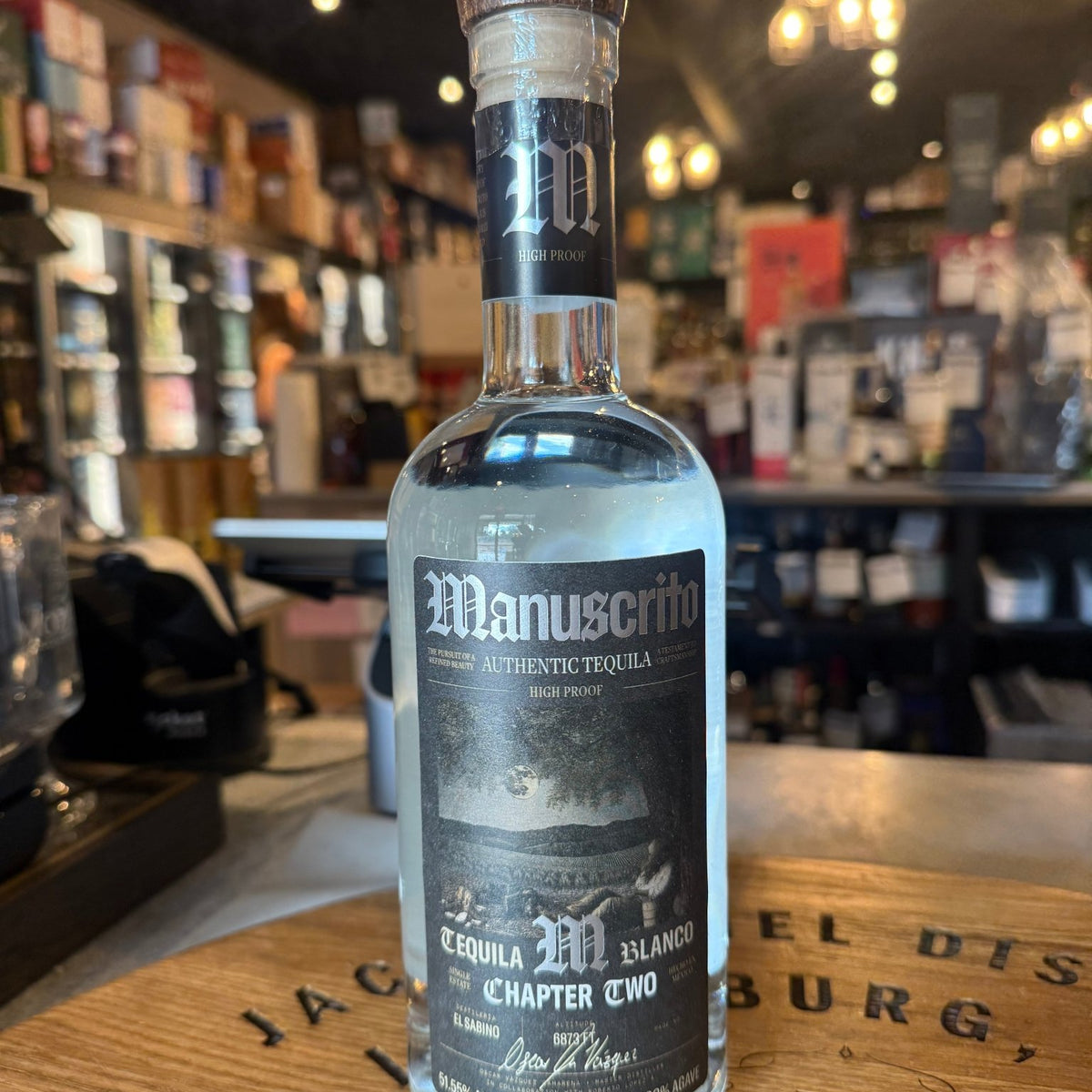 Manuscrito Tequila Blanco High Proof 51.55% – Hi Proof