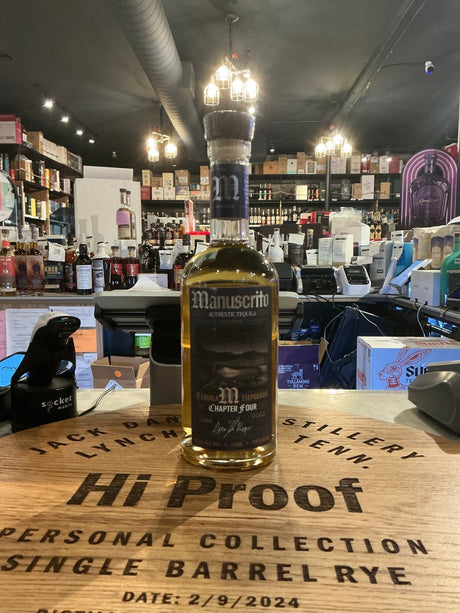 Manuscrito Tequila Reposado High Proof (Chapter 4) 750ML - Hi Proof - Manuscrito