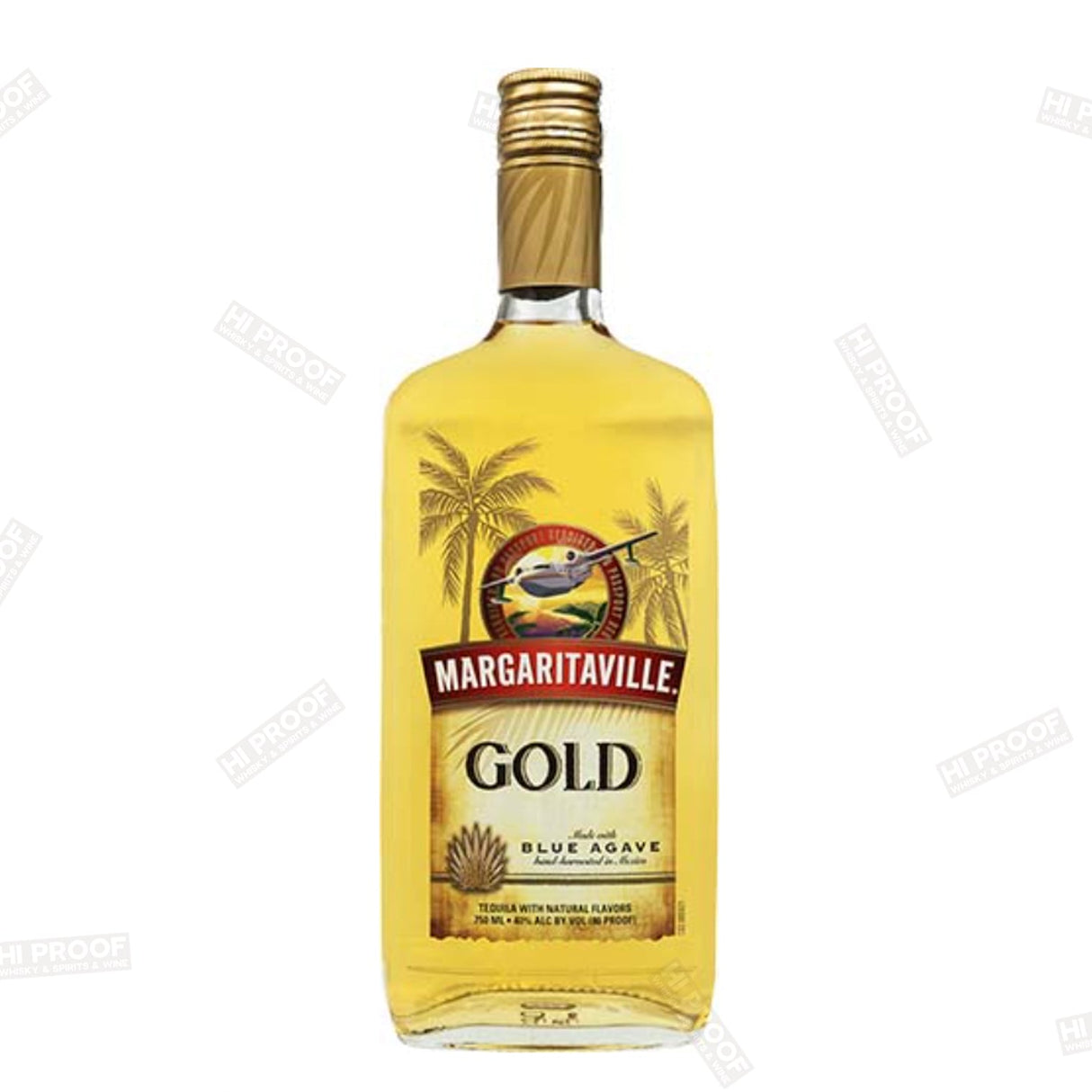 MARGARITAVILLE GOLD Tequila 750ml - Hi Proof - MARGARITAVILLE