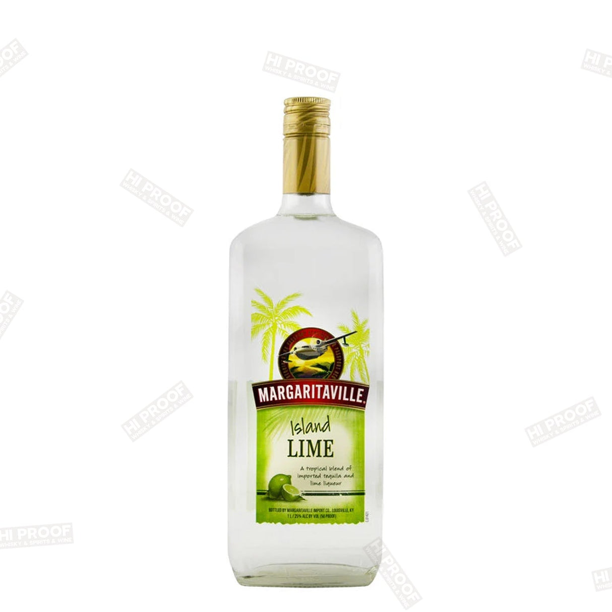 Margaritaville Spirits Island Lime Tequila 750ml - Hi Proof - Margaritaville