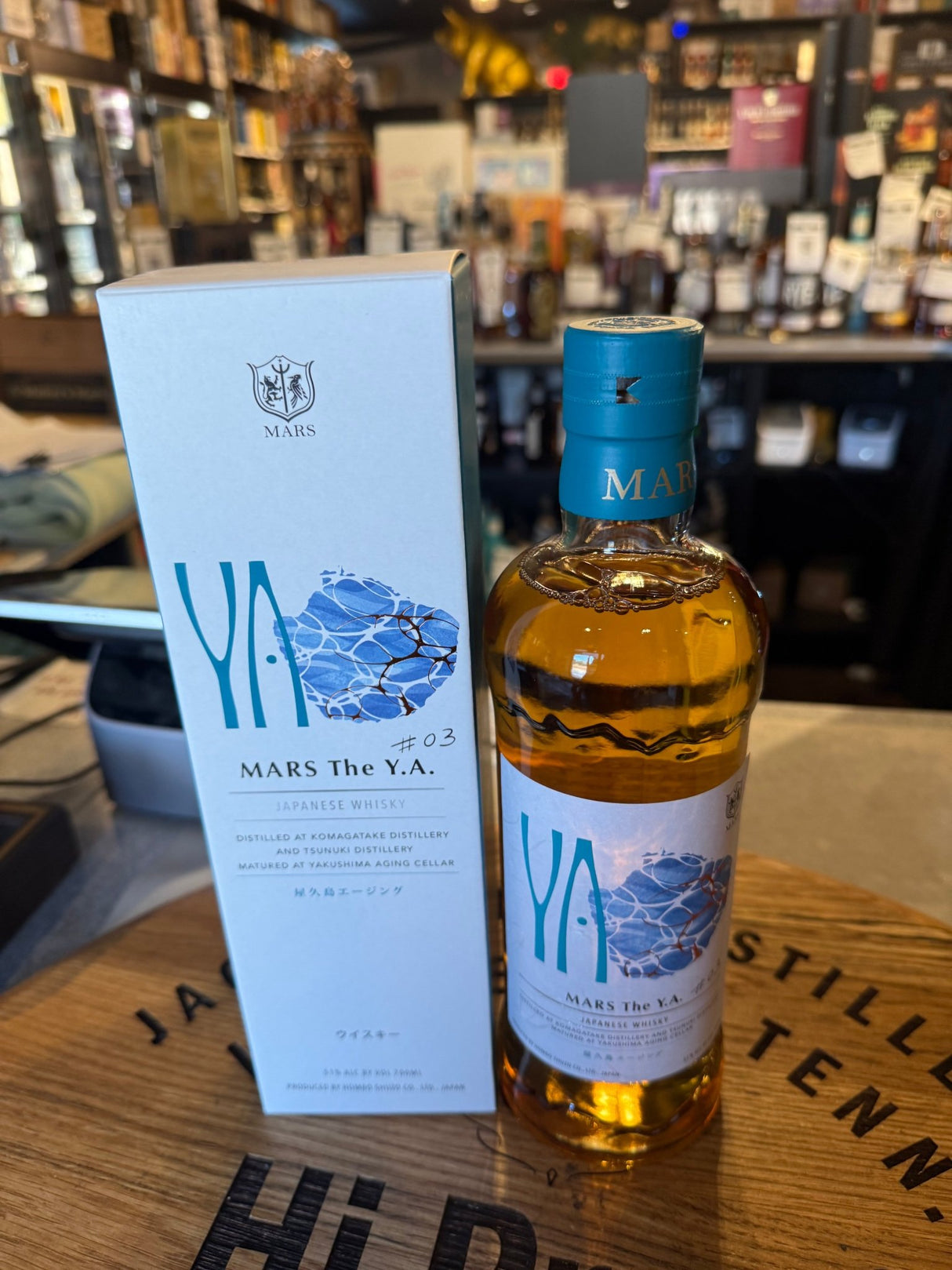Mars Distillery The Y.A. 3 Japanese Single Malt Whisky 700ml - Premium Shinshu Distillery Limited Edition - Hi Proof - Mars Shinshu