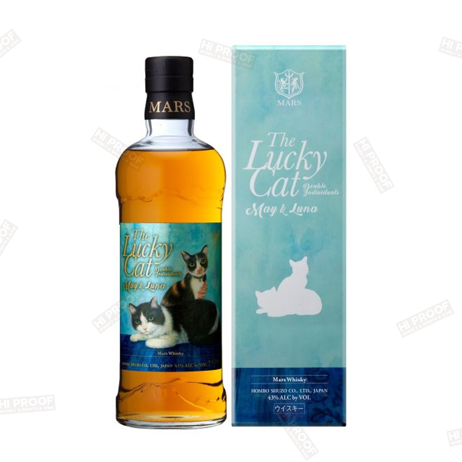 Mars Lucky Cat May & Luna Japanese Whisky 700ml – Hi Proof