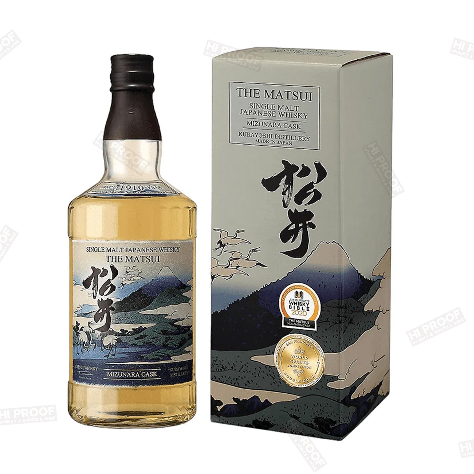 Matsui Mizunara Cask Japanese Whisky - Premium – Hi Proof
