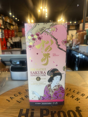 Matsui Sakura 6Year Single Cask 96 Proof 700mL - Hi Proof - Matsui