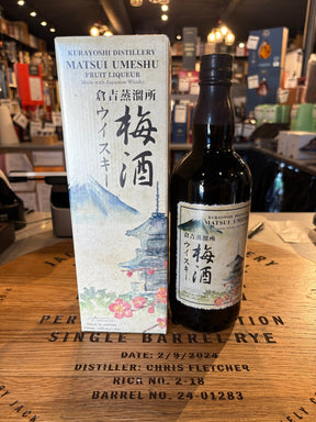 Matsui Umeshu Whisky Liqueur 700mL - Hi Proof - Choya Kokuto