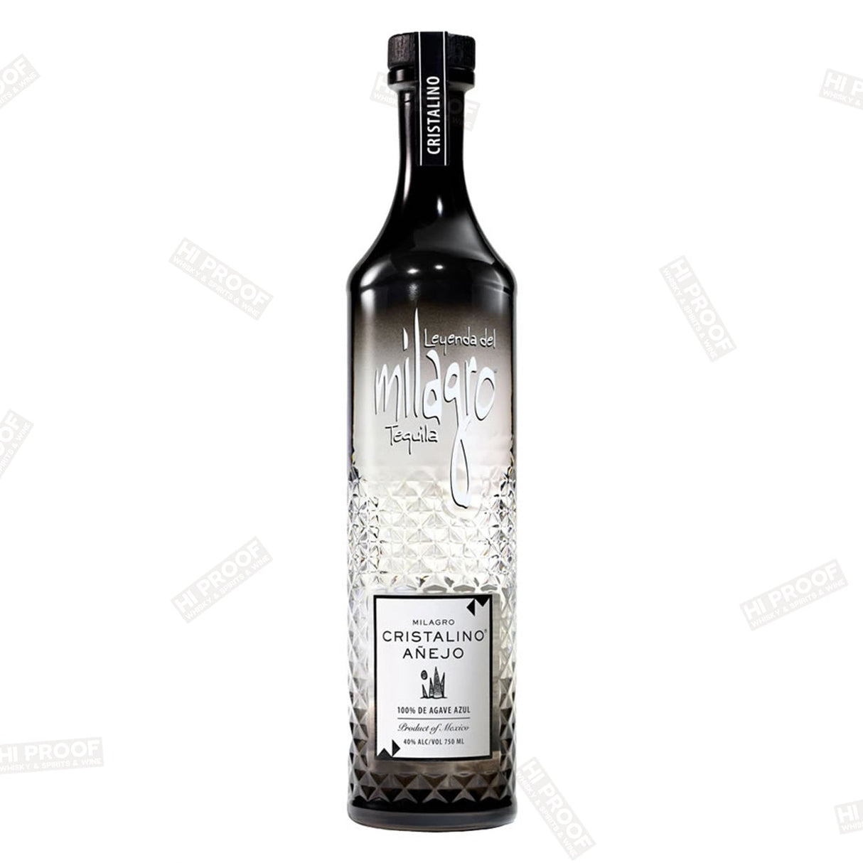 Milagro Cristalino Anejo 750ML - Hi Proof - Milagro