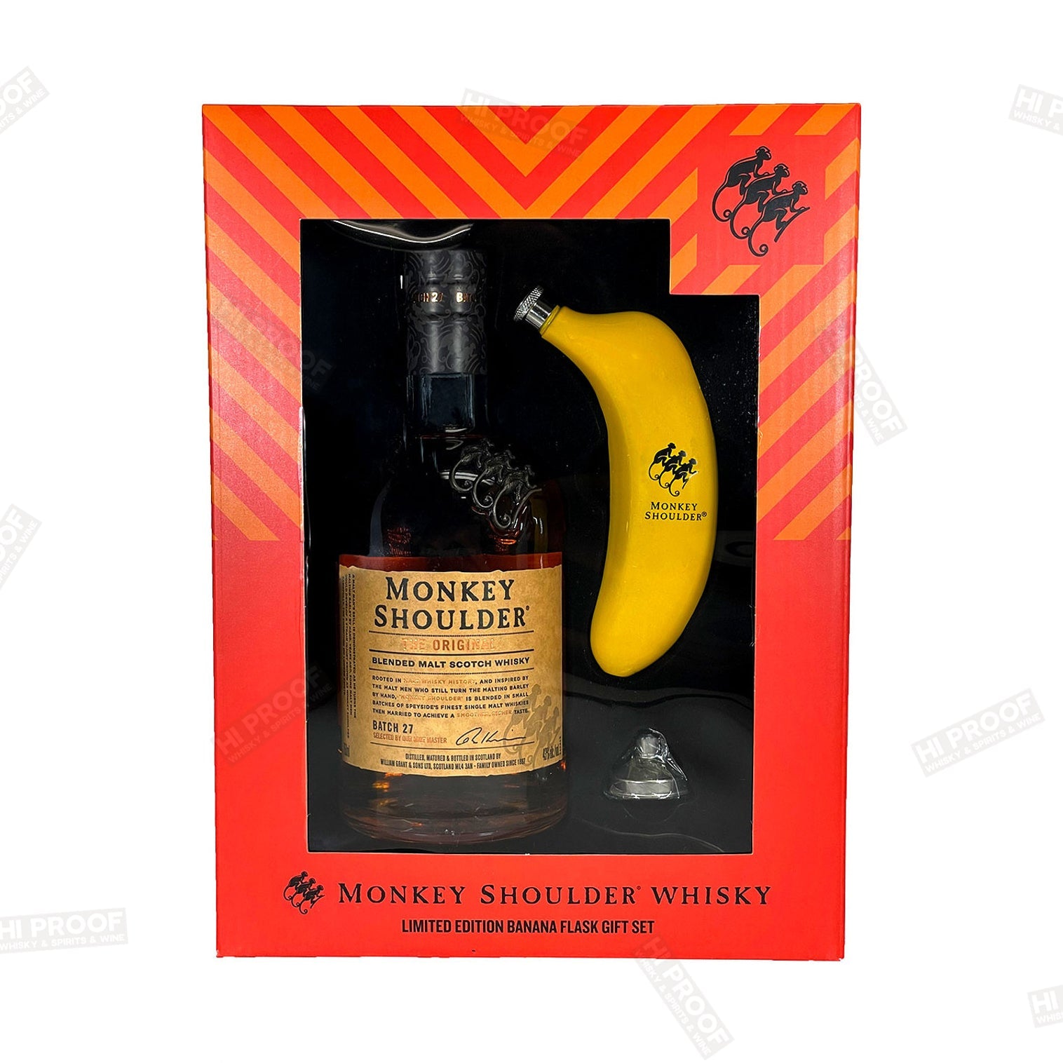 MONKEY SHOULDER THE ORIGINAL 3本セット Monkey Shoulder The Original Blended Malt Scotch Whisky – Lost N