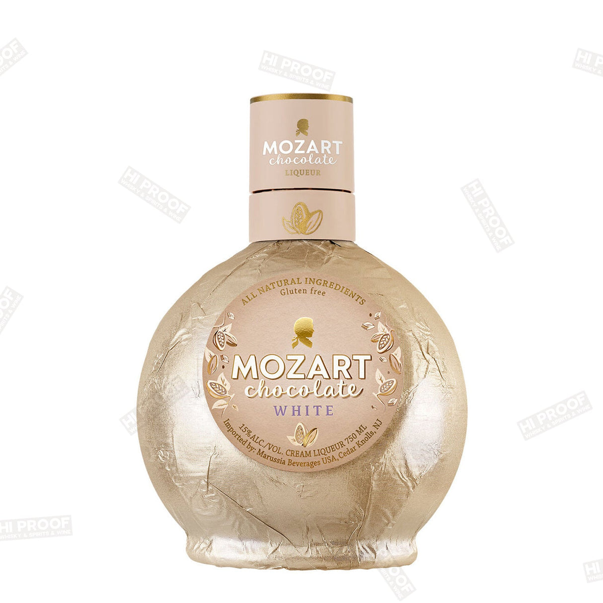 Mozart White Chocolate 750ml - Hi Proof - Mozart