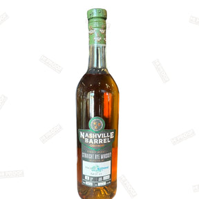 Nashville Barrel Company 6 year old Straight Rye Whisky 750ml - Hi Proof - Nashville Barrel