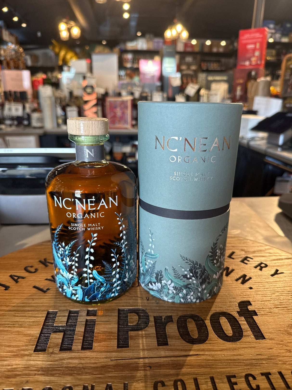Nc'Nean Distillery Organic Cask Strength 59% Alc Organic Single Malt Scotch Whisky 700ml - Hi Proof - Nc'Nean