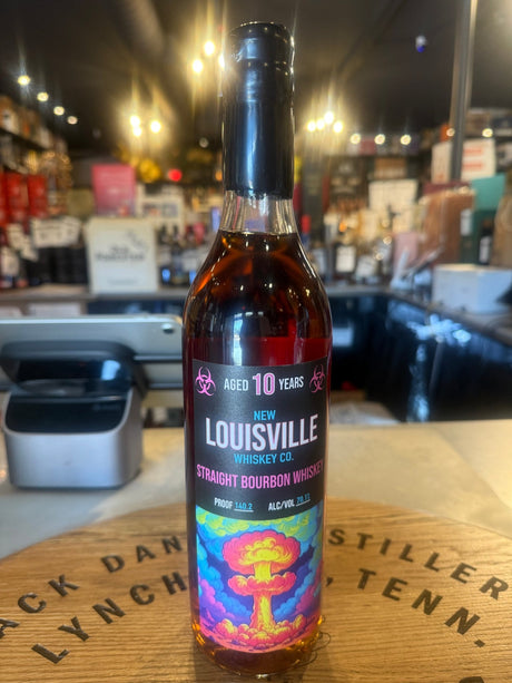 New Louisville 10 Year Bourbon A159 140.2 Proof 750mL - Hi Proof - New Louisville