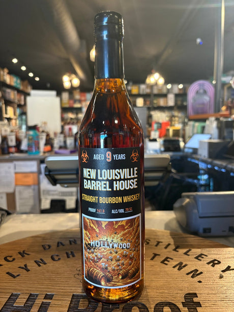 New Louisville 9 Years Bourbon B1315 Hollywood 141 Proof 750ml - Hi Proof - New Louisville