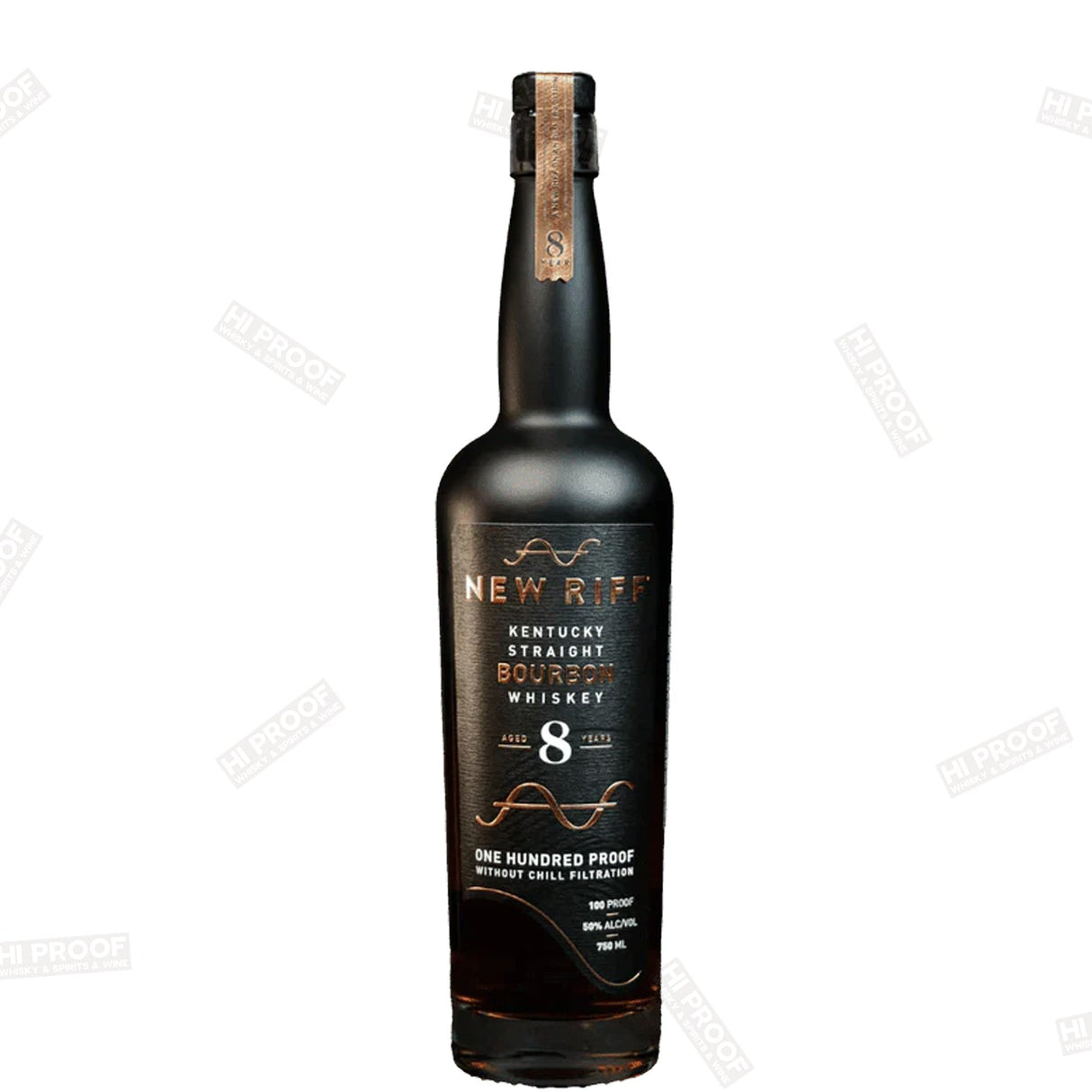 New Riff '8 Year' Kentucky Straight Bourbon 750ml - Hi Proof - New Riff