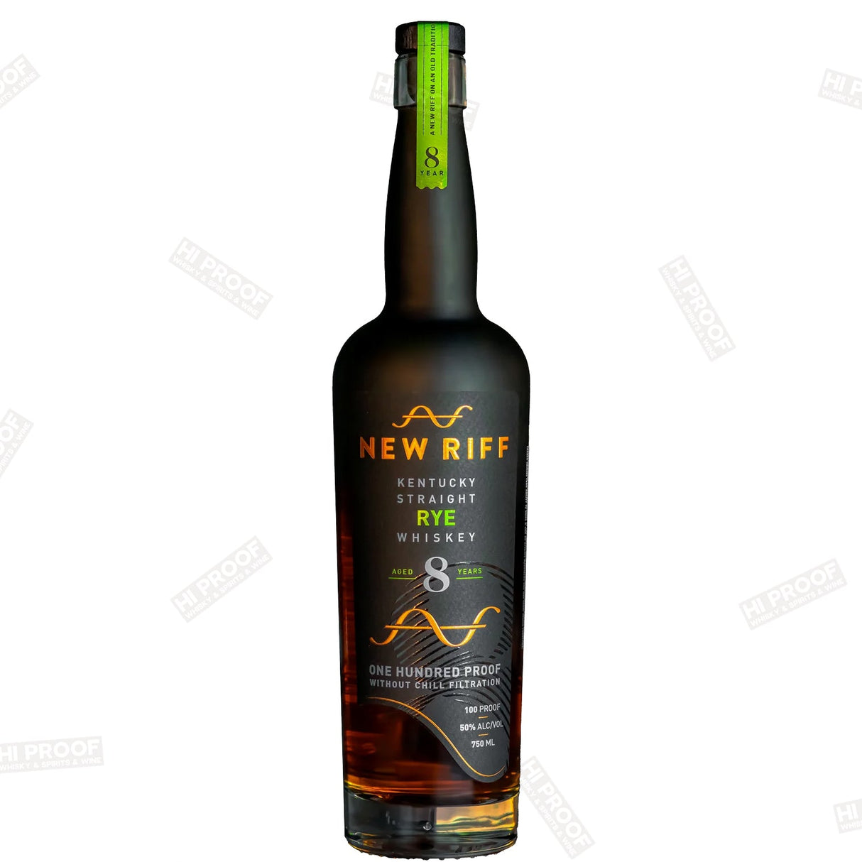 New Riff 8 Year Rye Whiskey 750ml - Hi Proof - New Riff
