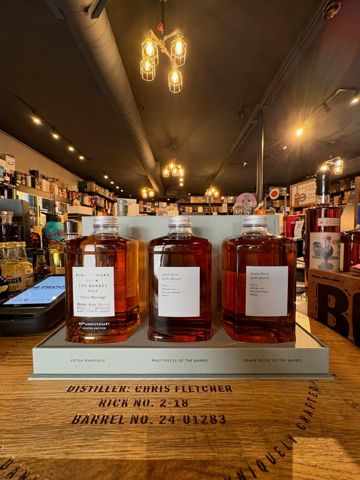 Nikka Whisky From The Barrel 500ml*3 Bottles Set (Extra Marriage, Malt Pieces of the Barrel, Grain Pieces of the Barrel) - Hi Proof - Nikka