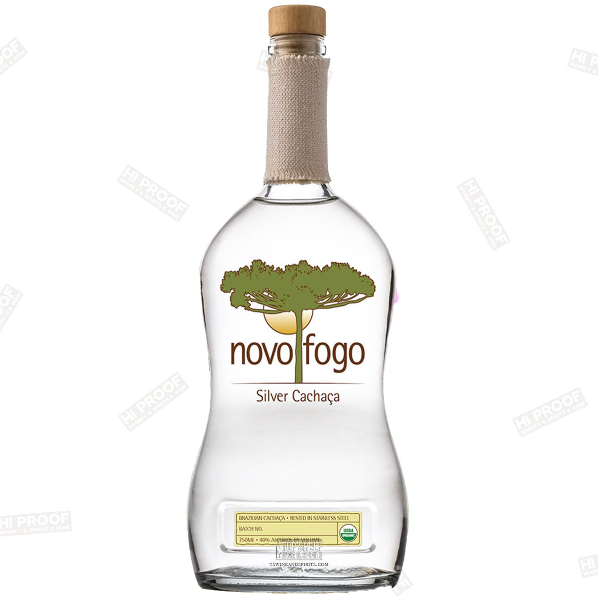Novo Fogo Silver Cachaça 750ml - Hi Proof - Novo Fogo