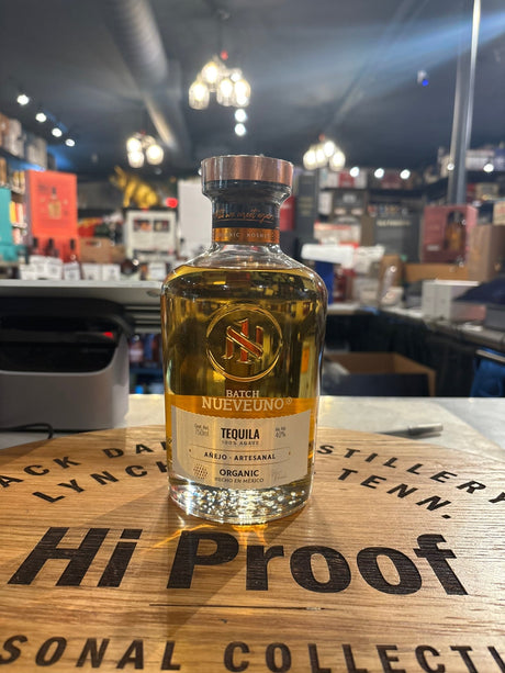 NueveUno Anejo ARTESANAL Tequila 750ml - Hi Proof - NueveUno