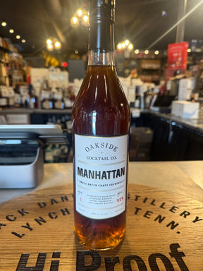 OakSide Cocktail Manhattan 64 Proof RTD 750ml - Hi Proof - OakSide