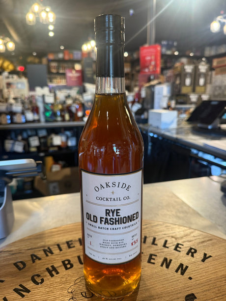 OakSide Cocktail Rye Old Fashioned 82 Proof RTD 750ml - Hi Proof - OakSide