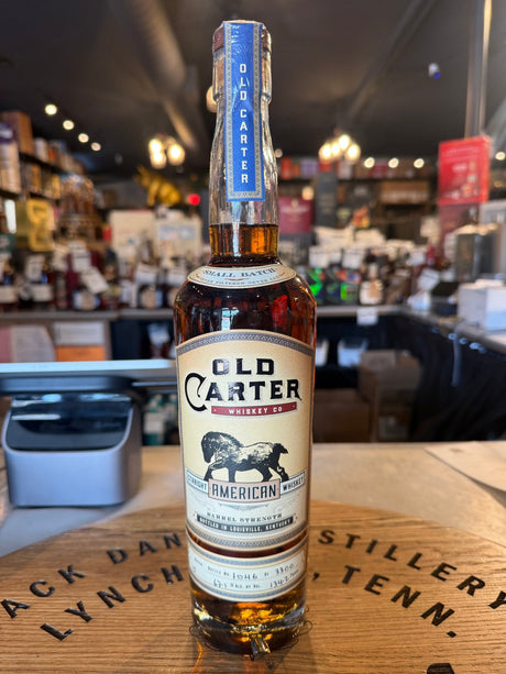 Old Carter Straight American Whiskey Small Batch 15 2025 Release 750ml - Hi Proof - Old Carter