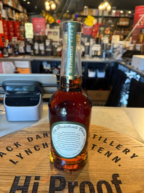 Old Forester Craft President's Choice Rye Tribute Kentucky Straight Rye Whisky 58.95% Alc/ 700mL - Hi Proof - Old Forester
