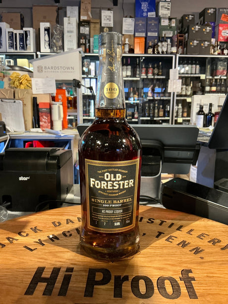 Old Forester Single Barrel Hi Proof Store Pick 100 Proof Straight Bourbon Whisky 750ml - Hi Proof - old of