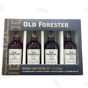 OLD FORESTER WHISKEY ROW TASTING SET 4 X 375ML - Hi Proof - Old Forester
