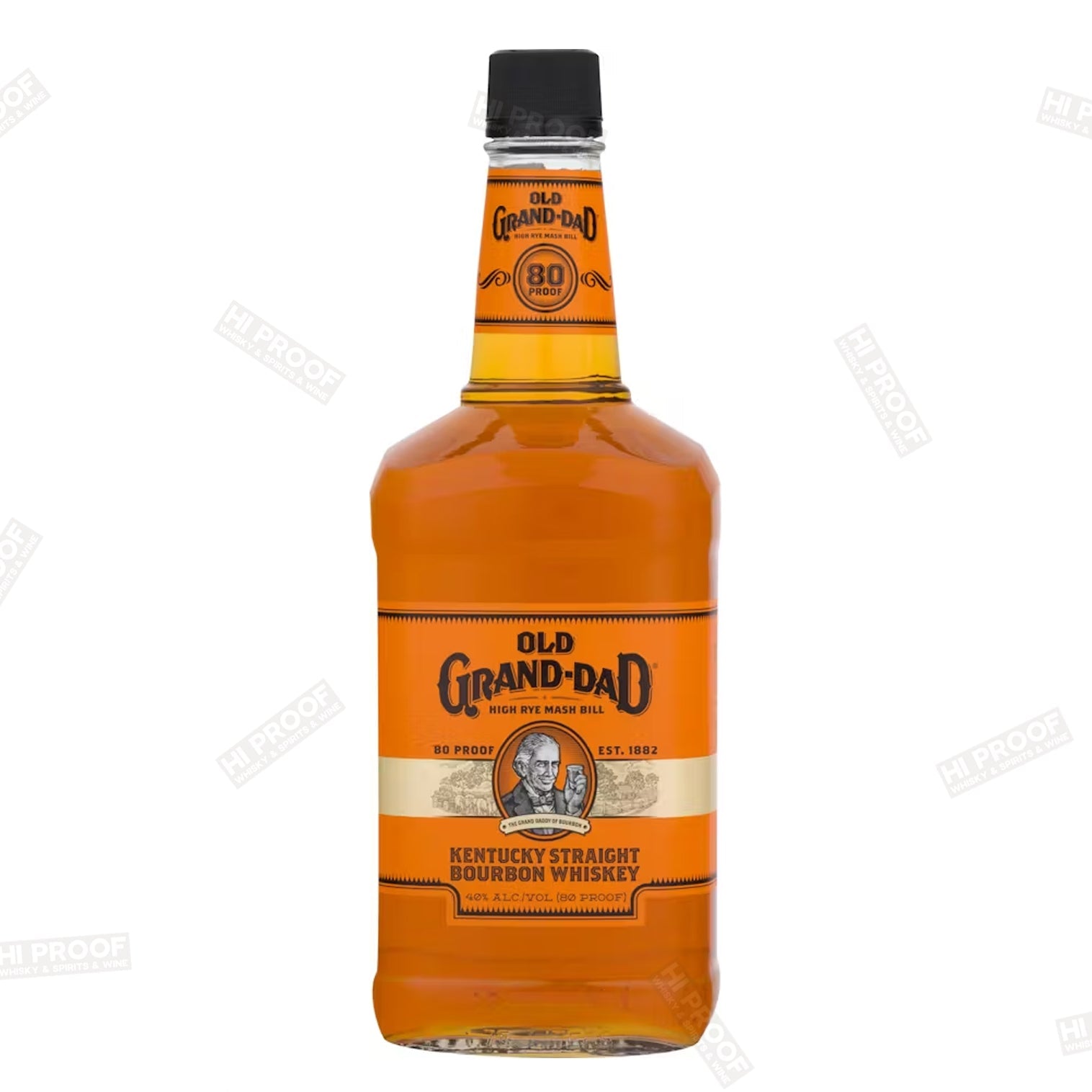 Old Grand Dad Bourbon 1.75L - High Rye Formula – Hi Proof