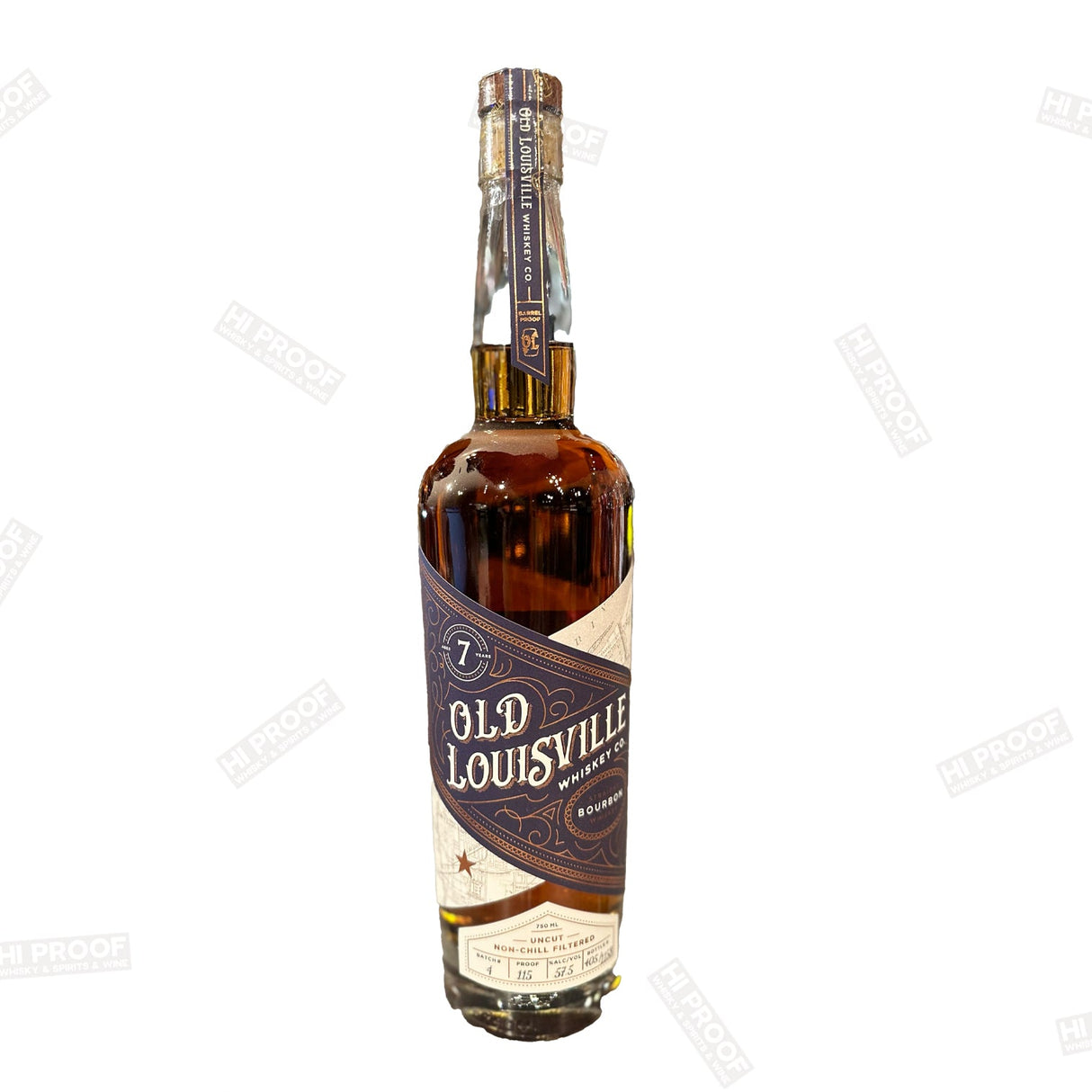 Old Louisville 7 YEAR Whiskey Co. Bourbon Batch 4 - Hi Proof - Old Louisville Whiskey Co.