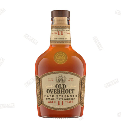Old Overholt 11 Year Cask Strength Rye Whiskey 750ml 107.4 proof - Hi Proof - OLD OVERHOLT