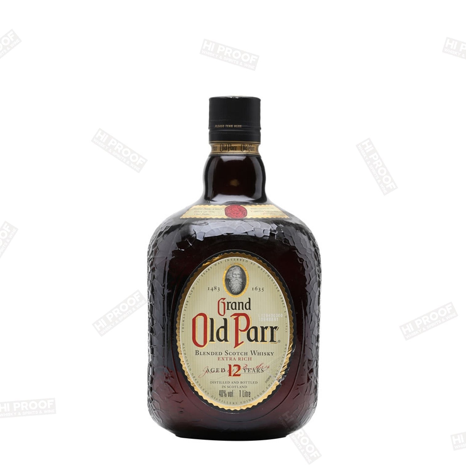 Old Parr 12 Year Scotch 750ML - Premium Blended – Hi Proof