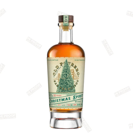 Old Potrero 12 Year Old Christmas Spirit Whiskey 750ml - Hi Proof - Old Potrero