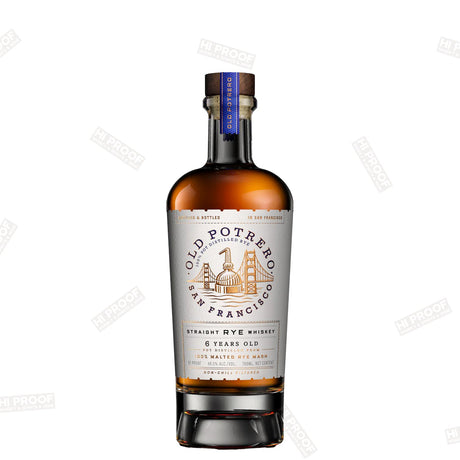 OLD POTRERO 6 YEAR STRAIGHT RYE 700 mL - Hi Proof - Old Potrero