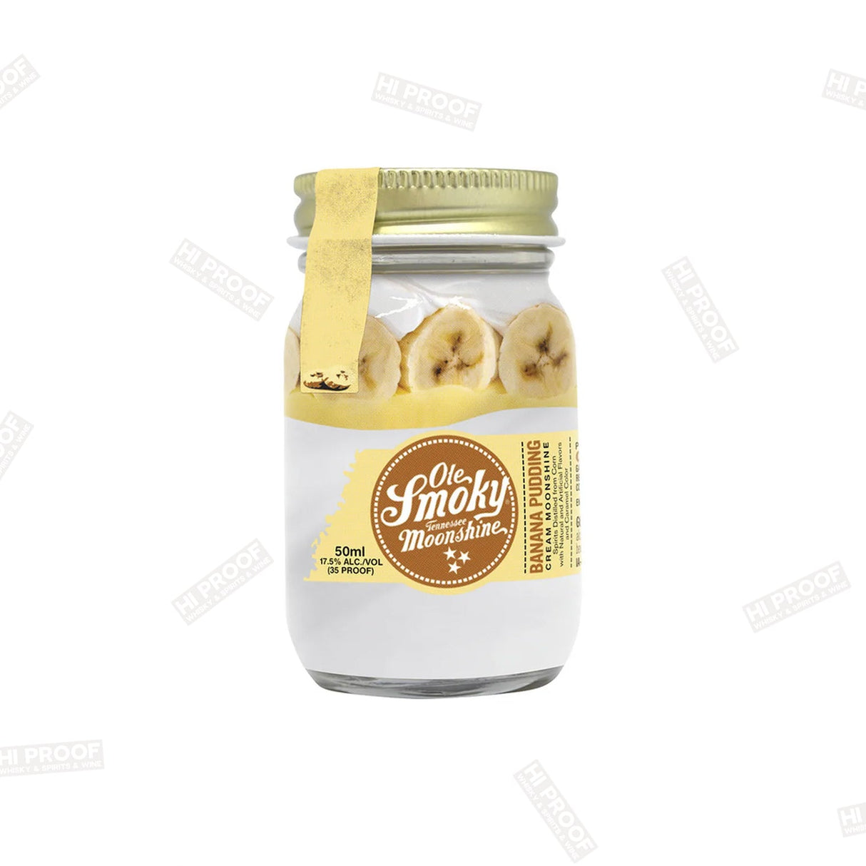 OLE SMOKY MOONSHINE BANANA MINI SHOT 50ML - Hi Proof - OLE SMOKY MOONSHINE