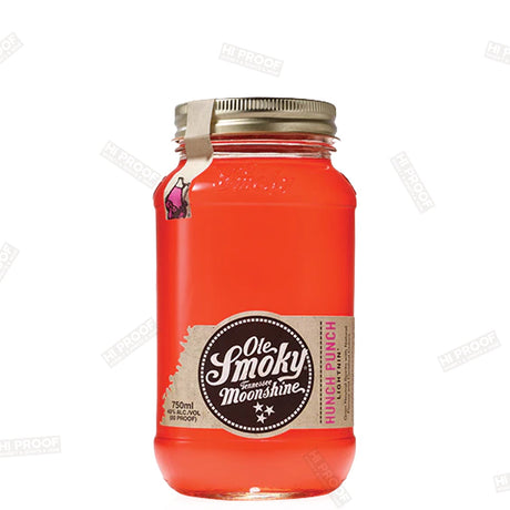 OLE SMOKY MOONSHINE HUNCH PUNCH LIGHTNIN 750ML - Hi Proof - OLE SMOKY MOONSHINE